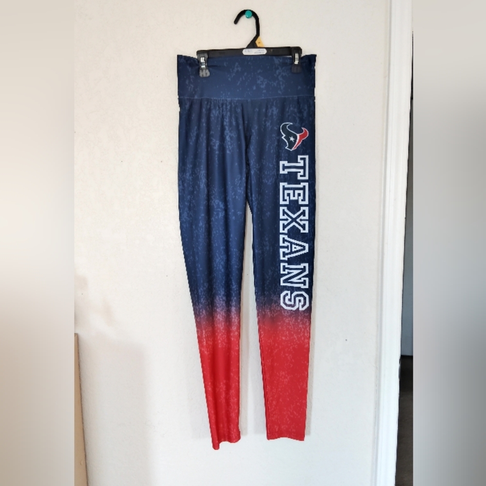 Bold Fan Energy: HOUSTON TEXANS GRADIENT LEGGINGS